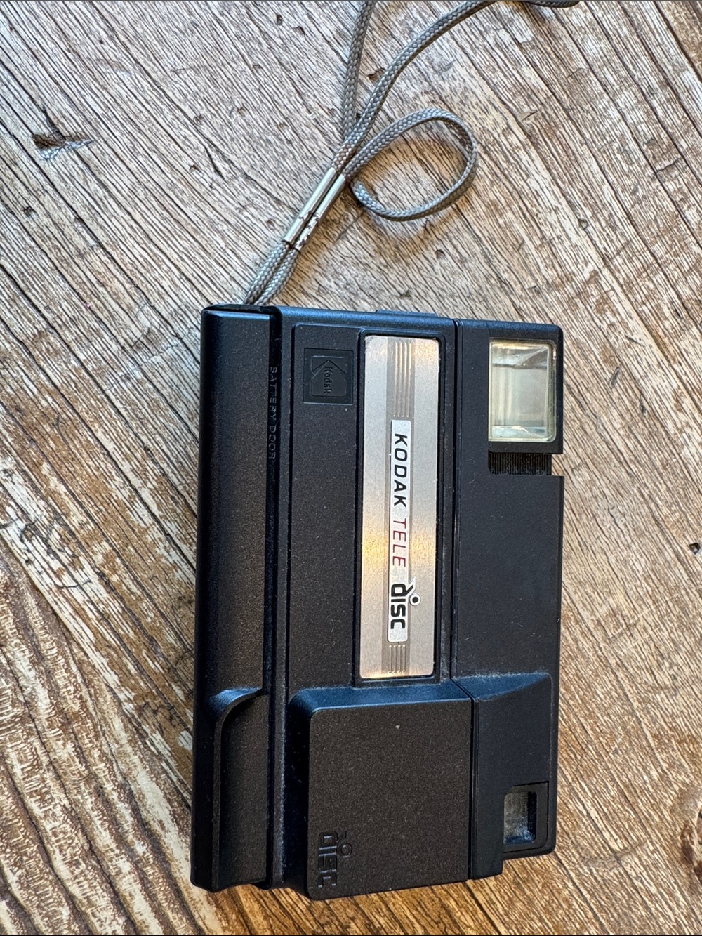 Kodak Black Tele Disc Portable Camera with Wrist Strap